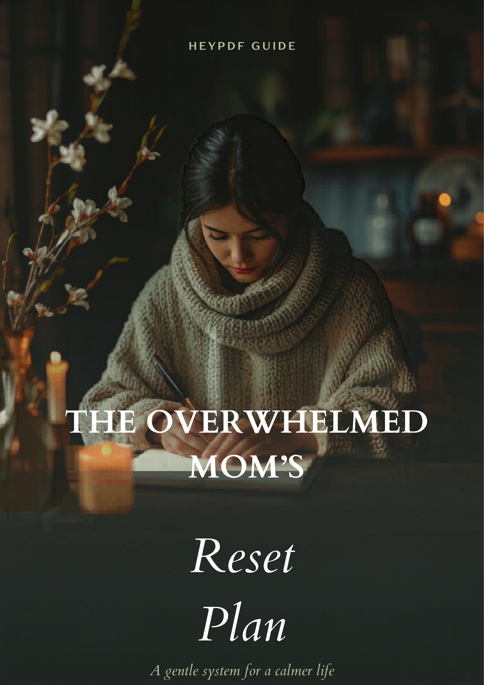 The Overwhelmed Mom's Reset Plan — A Gentle System for a Calmer Life