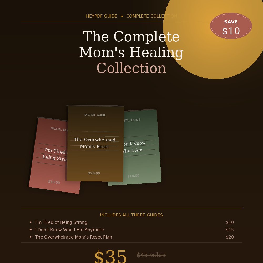 The Complete Mom's Healing Collection — All 3 Guides Bundle
